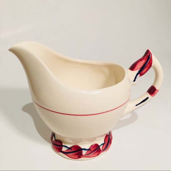 Vintage Vernon Kilns Calif. Monterey Covered Sugar and Creamer Set - Picture 7 of 7